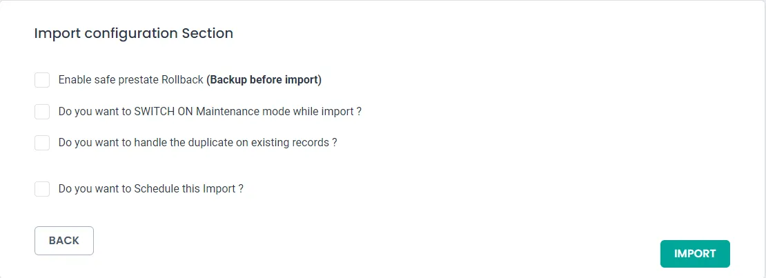 csv importer import configuration 8