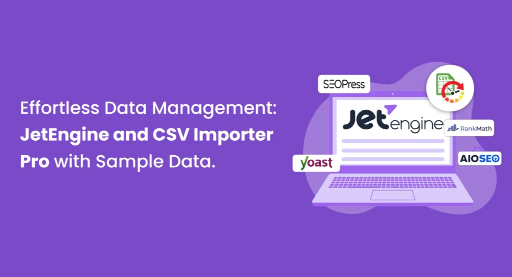 jetengine free trial with sample data and csv importer