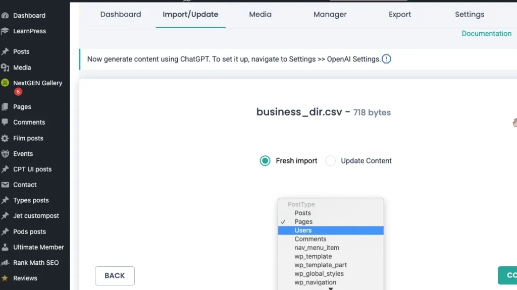 import-select-user