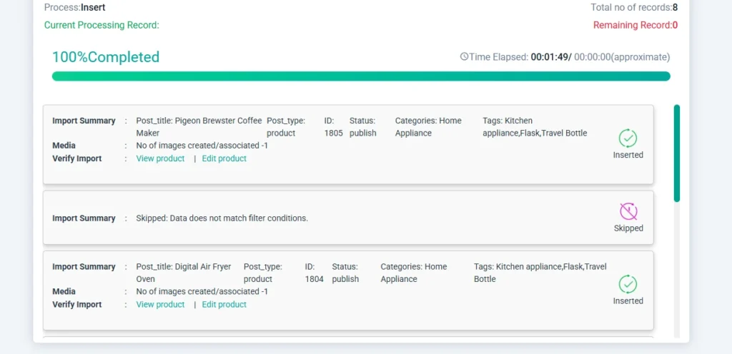 import-log-screen-records-status
