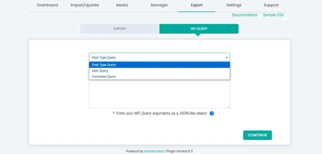 export-with-wp-query-ultimate-csv-importer