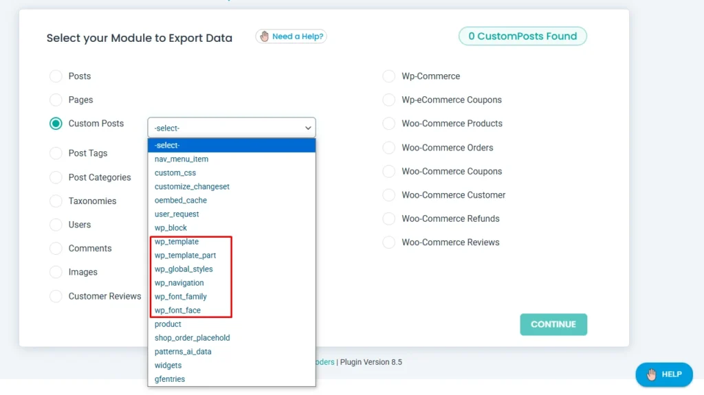 font-faces-families-templates-module-selection-in-export