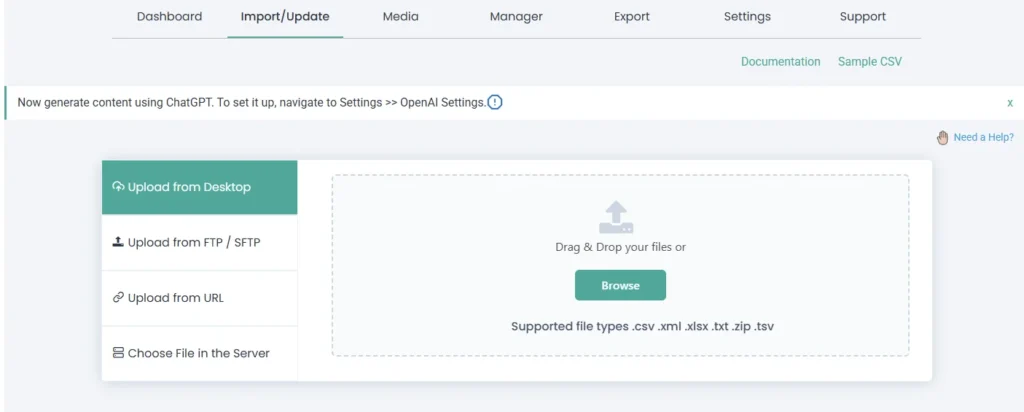 import-csv-file-upload-area