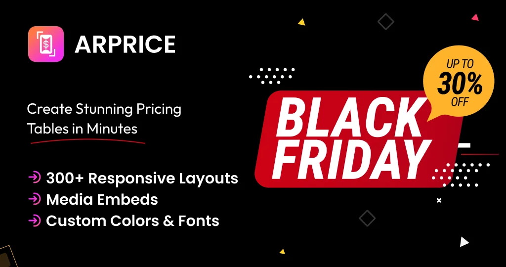 ARPrice-Black-Friday-Sale