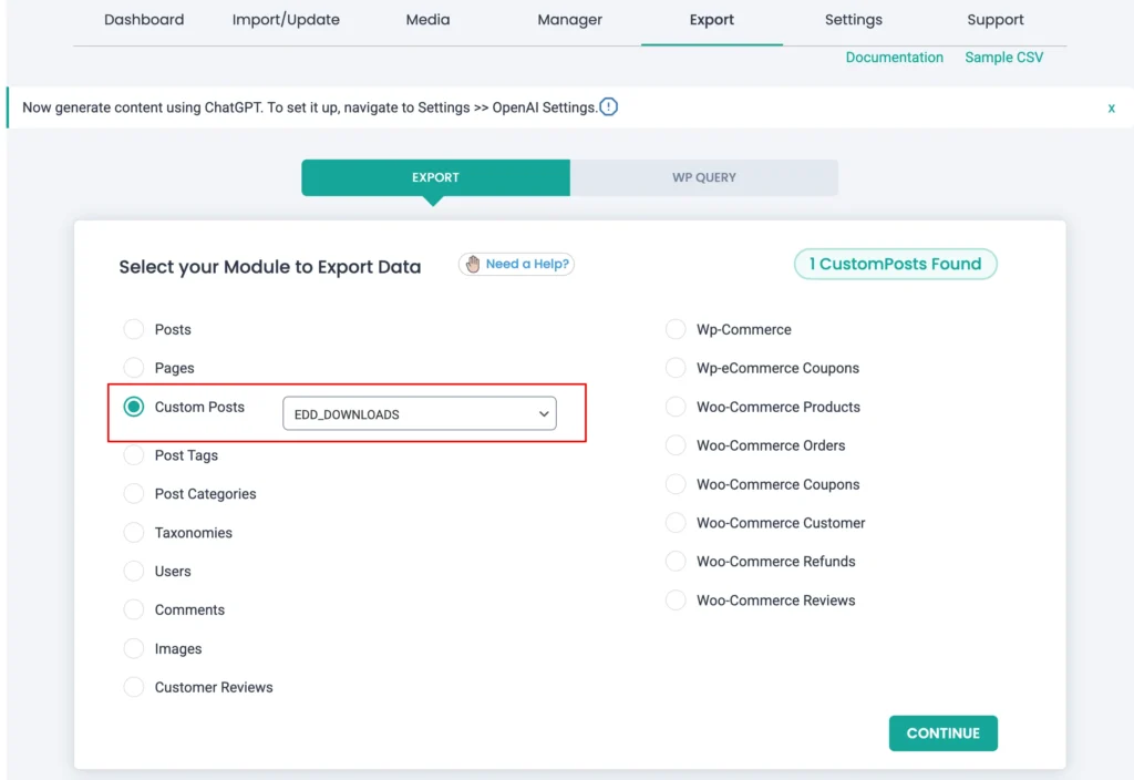 choose-edd-downloads-module-to-export