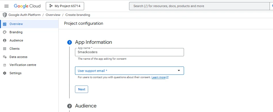 Enter-application-name
