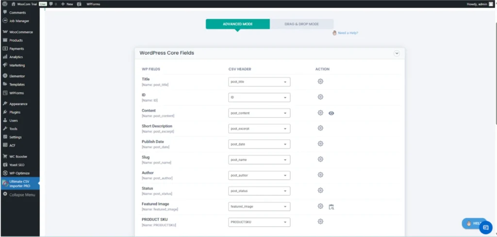 Match-CSV-Columns-with-WooCommerce-Fields