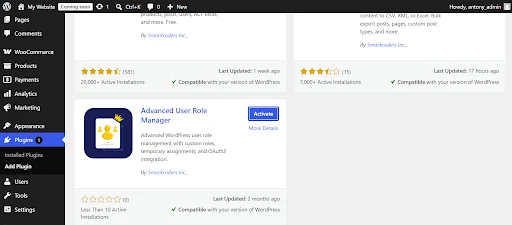 advanced-user-role-manager-plugin-installation