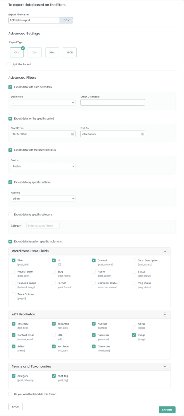 How to Export and Import Advanced Custom Fields in WordPress