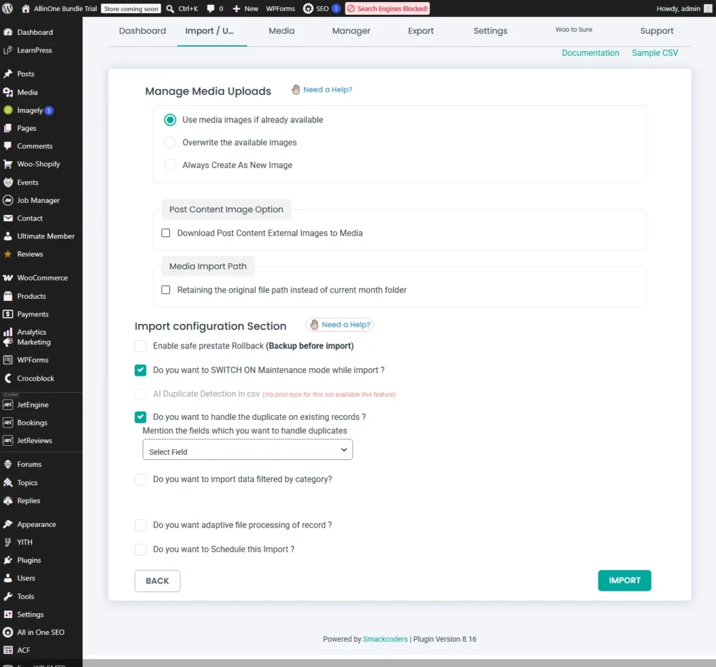 manage-media-configuration