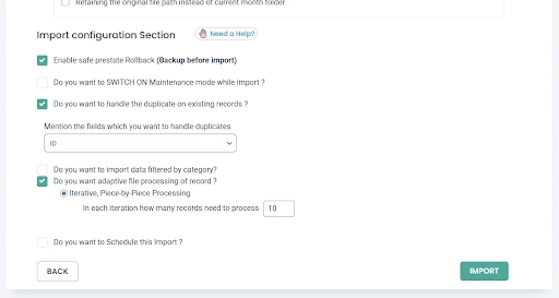 wordpress-pages-import-configuration