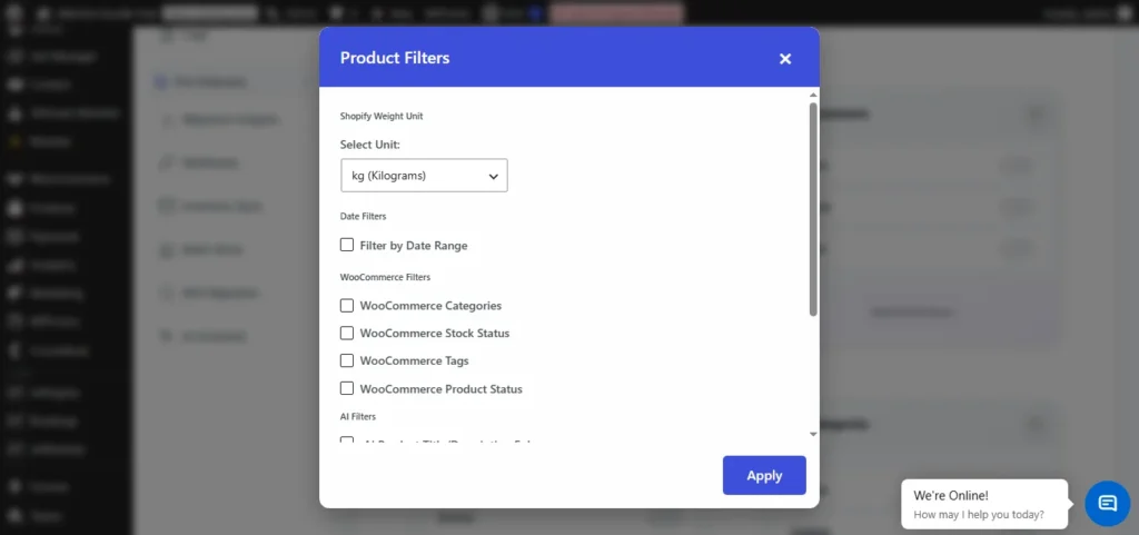 product-filters